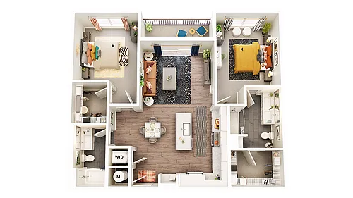 Floor plan B3