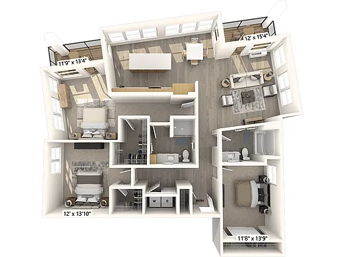 Floor plan C4