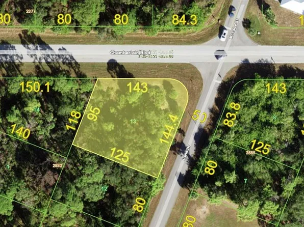 13361 CHAMBERLAIN BOULEVARD LOT 13, PORT CHARLOTTE, FL 33953