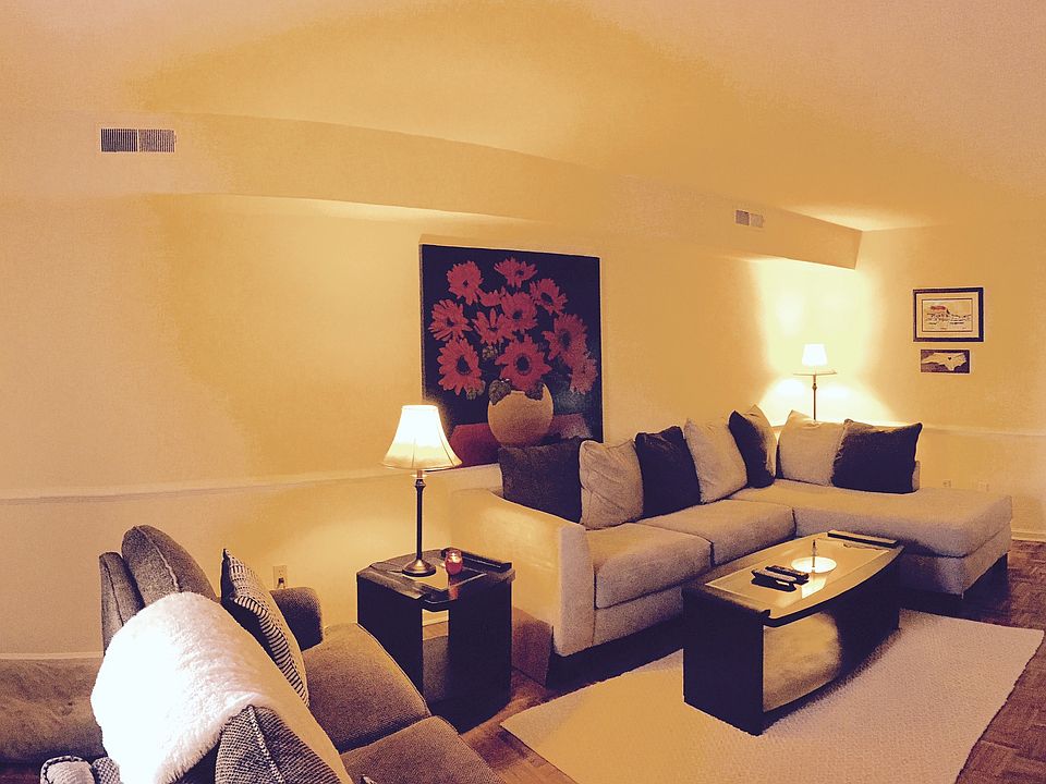 Decorated Model Living Room