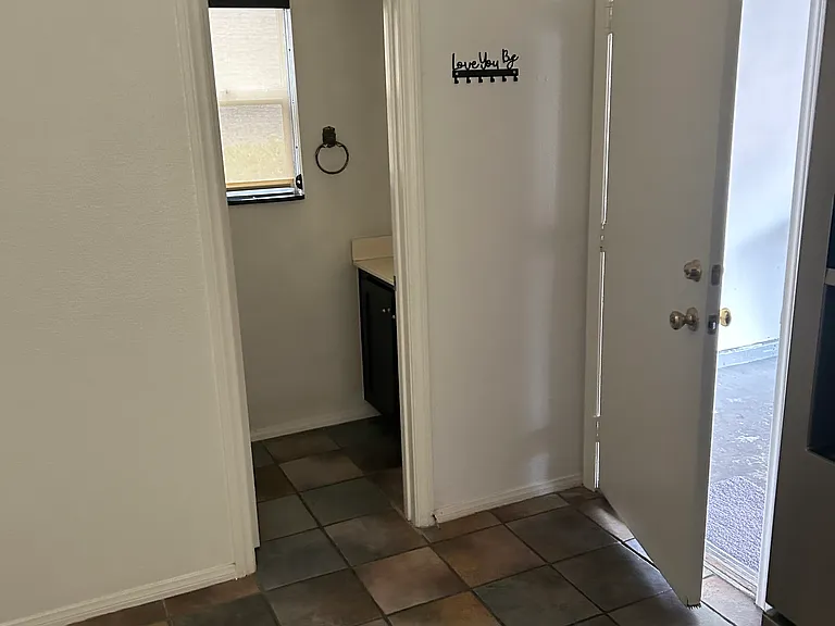 Garage entry