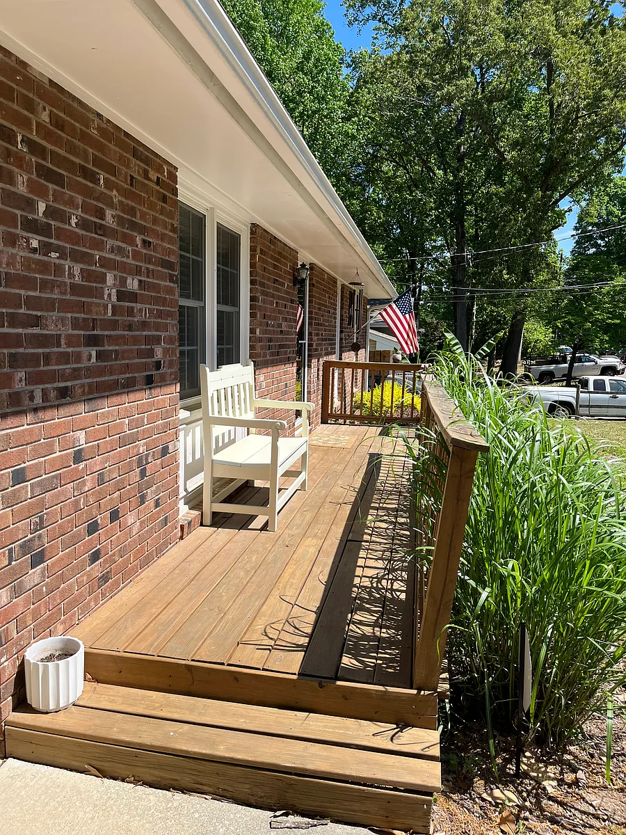 Extra wide front porch! - 3121 Julian Dr