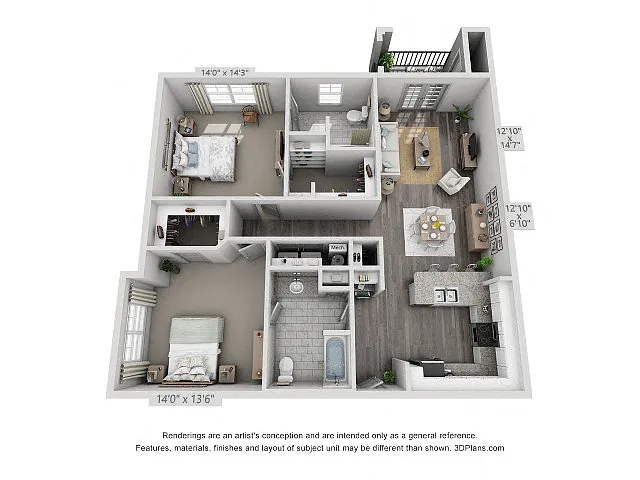 Floor plan Elm