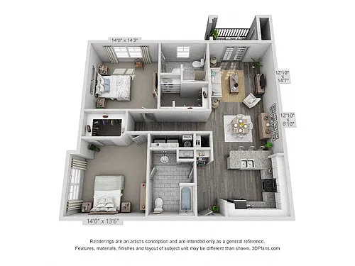 Floor plan Elm