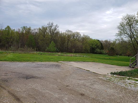 Driveway and parking area.
