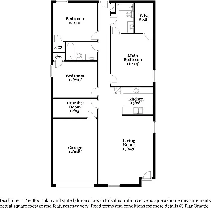 3 bed, 2.0 bath, 1115 sqft, $2,450 — Photo 2