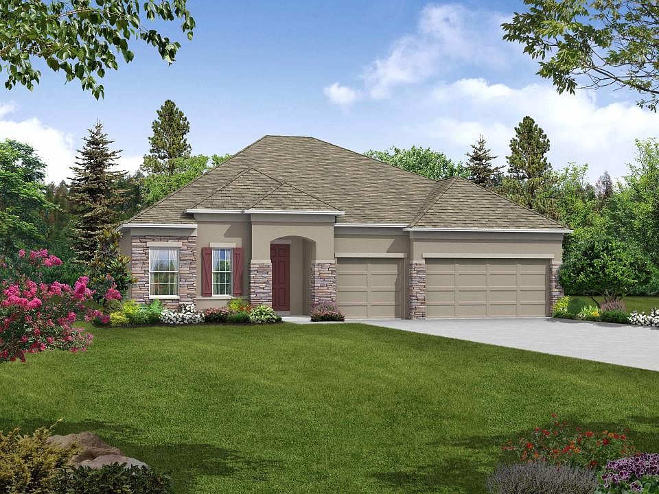 Elevation B Opt Stone Front