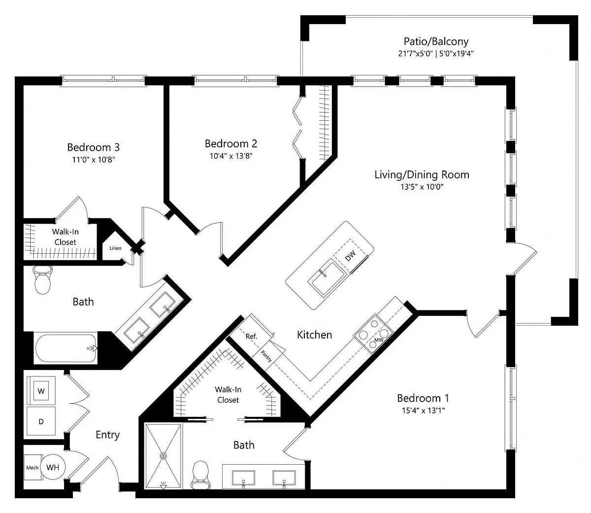 Floor plan C1
