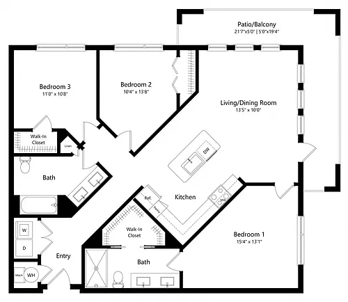 Floor plan C1
