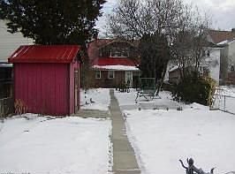 backyard winter