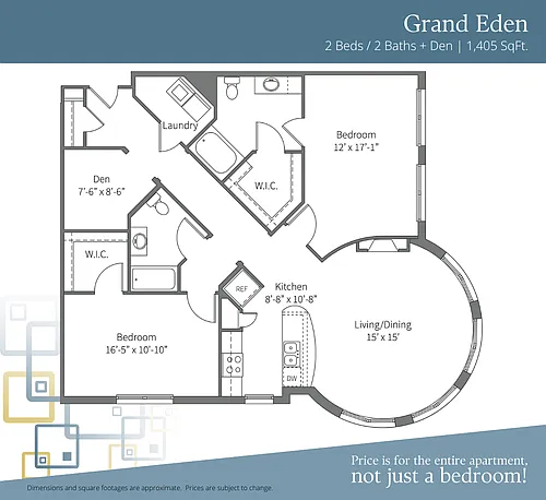 Floor plan Grand Eden