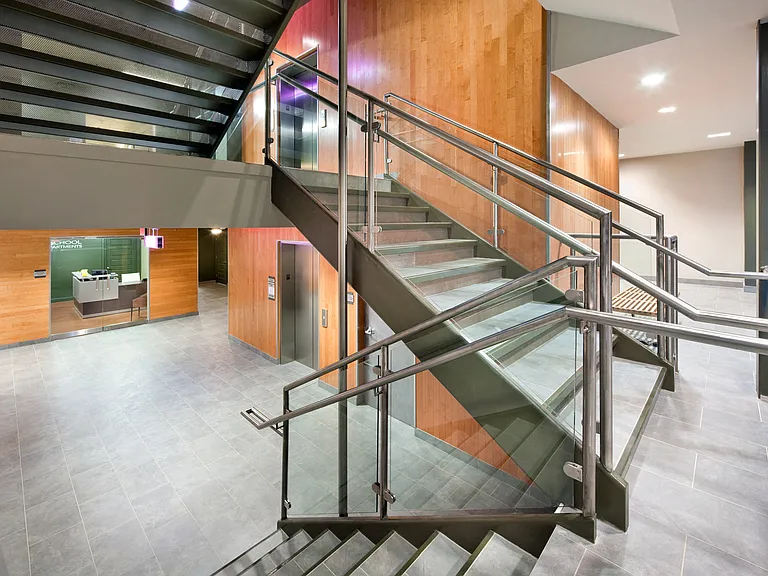 Modern stairwell