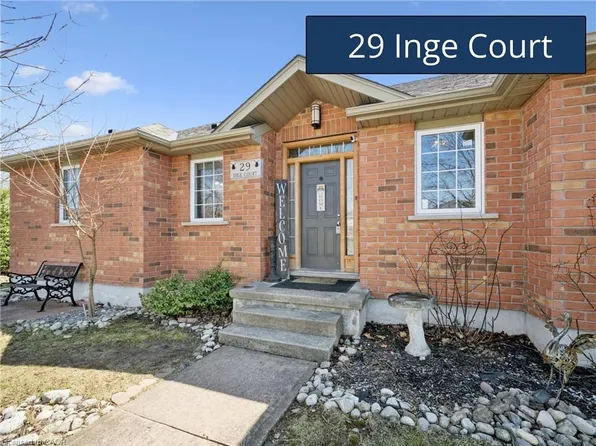 29 Inge Ct, Kitchener, ON N2K 3V7