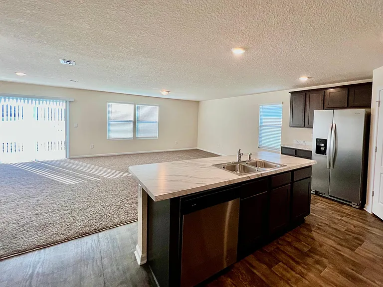 Open concept with great lake view