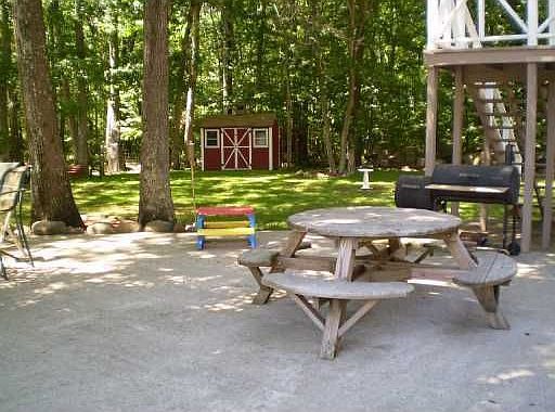 Back yard/private setting