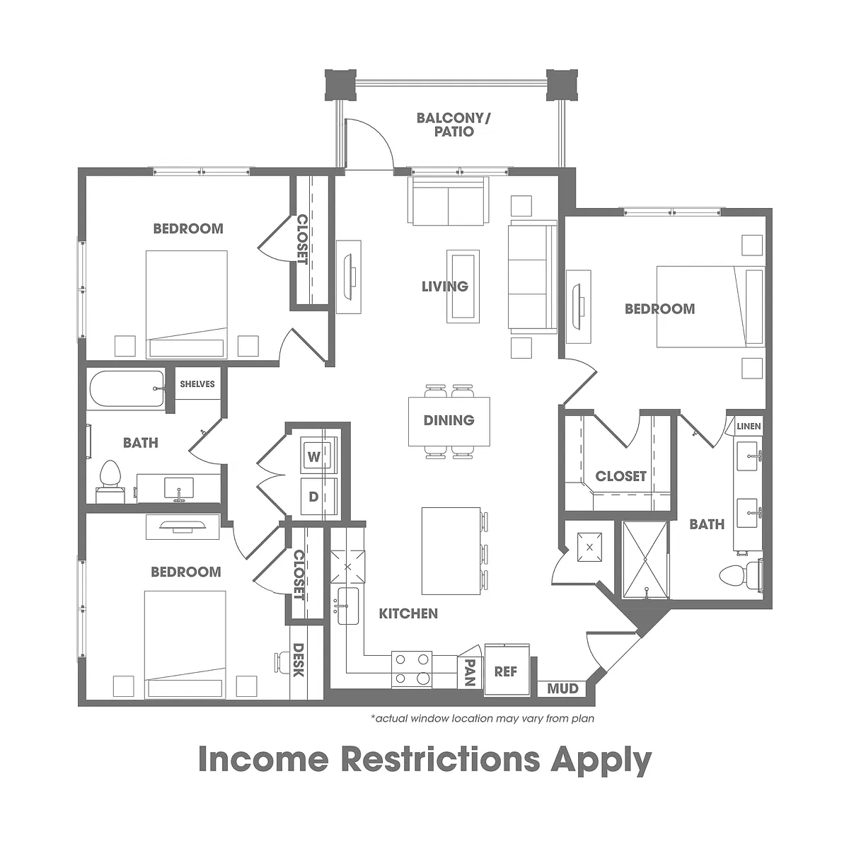 Floor plan C1.P8