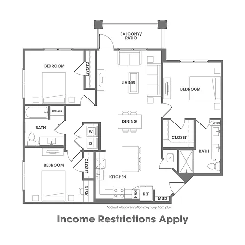 Floor plan C1.P6