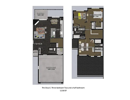 Floor plan Oscal