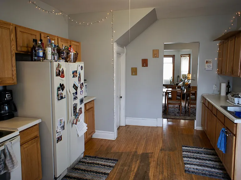 large spacious kitchen with lots of working space and storage