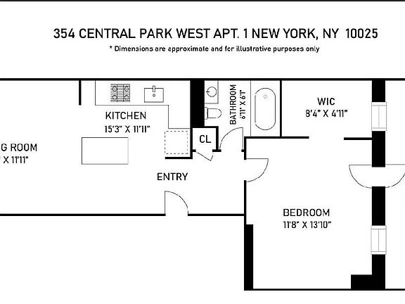 2nd image of 354 Central Park W APT 1