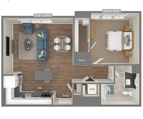 Floor plan A4-842