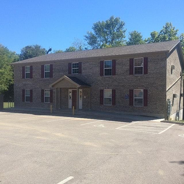 Outside of building