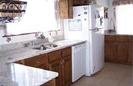 Updated Kitchen with Granite Counter tops