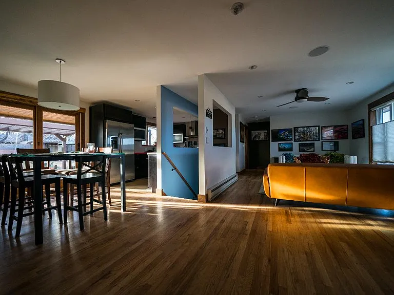 Living + Dining Room Upstairs