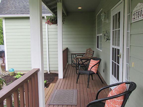 Covered wrap around porch