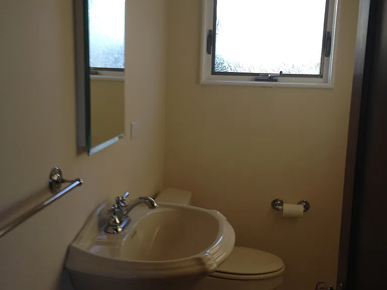 Upstairs half bath
