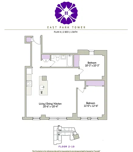 Floor plan ept2b06