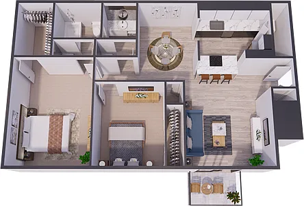 Floor plan 2X1