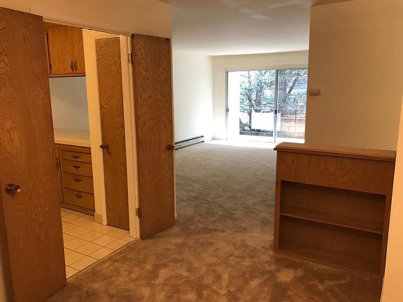 Looking through dining room to living room.