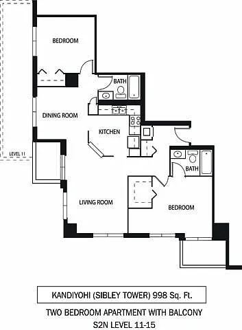 Floor plan Kandiyohi