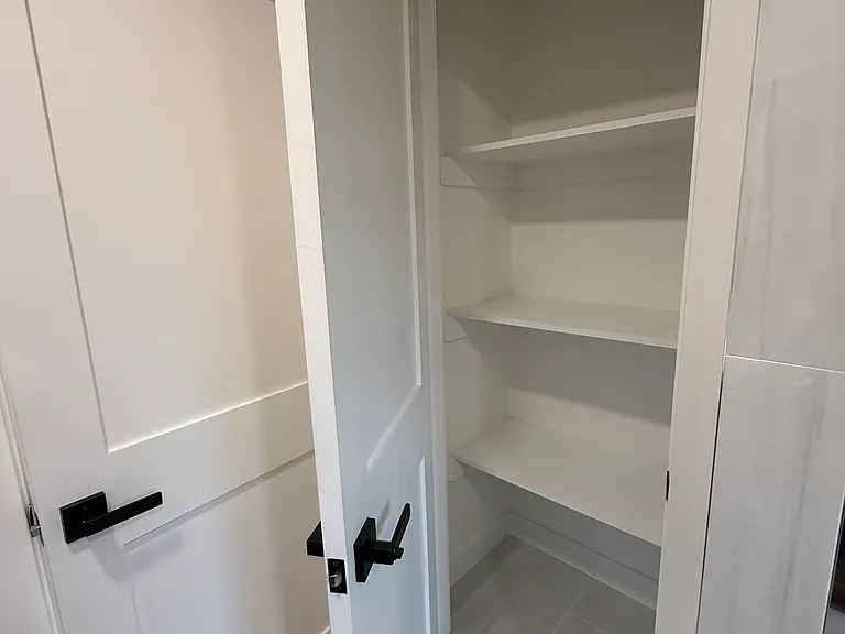 bathroom closet