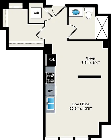 Floor plan SC3 - 504