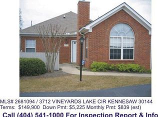 3712 Vineyards Lake Cir NW, Kennesaw, GA