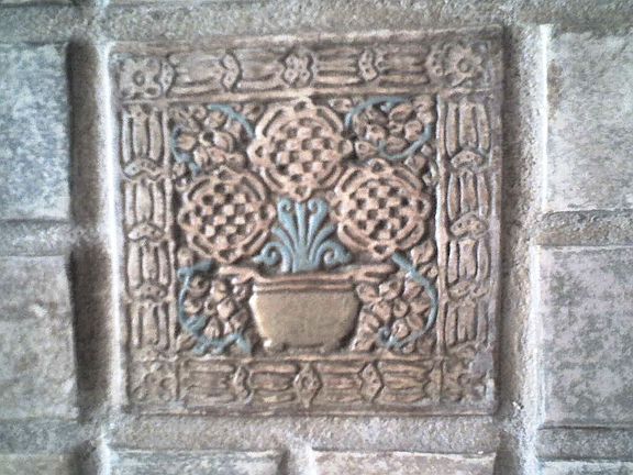 Tile from Living Room Fireplace