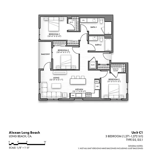 Floor plan C1