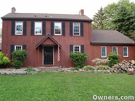 View from front of house