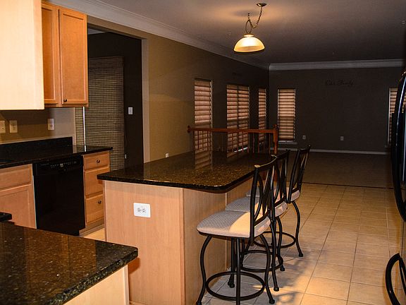 Kitchen facing Family room