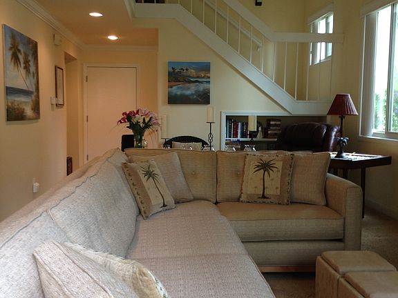Cathedral Ceilings Living Area