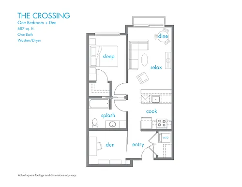 Floor plan The Crossing