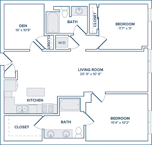 Floor plan B05D
