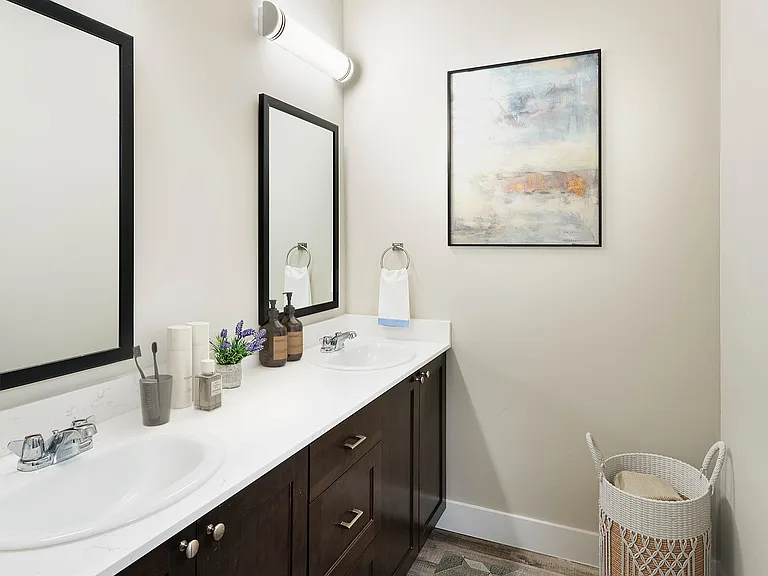 2-bedroom floor plan - bathroom