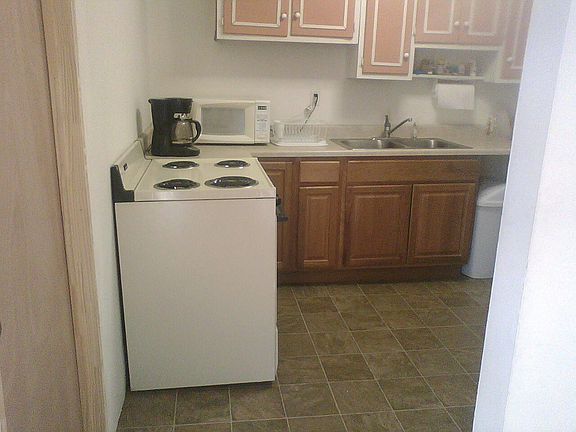 Kitchen- new floor and base cabinets
