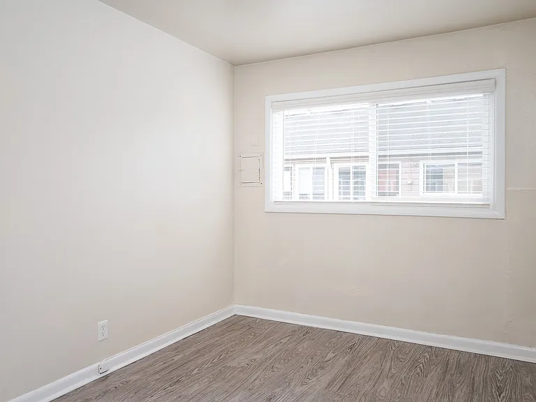 Clinton Court| Bedroom with Vinyl Flooring