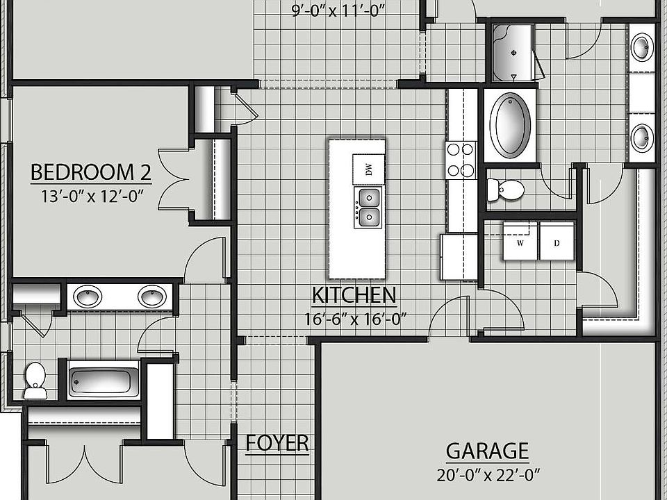 Violet III G - Floor Plan - DSLD Homes