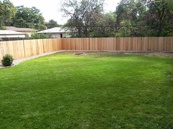 Large backyard!