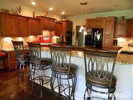 Back Yard with trampoline in Autumn